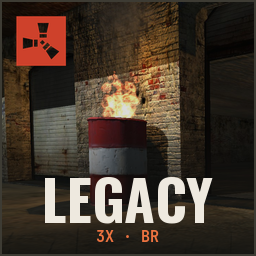 [BR] Rust Legacy 3x | Mapa e craft do Legacy logo